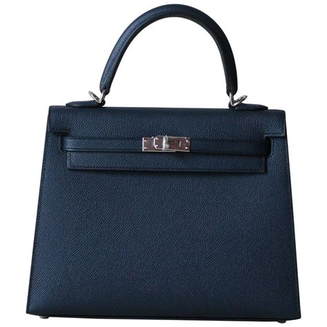 hermes kelly bleu indigo|Hermes Kelly Sellier 25 Bleu Indigo Aizome Matte Porosus .